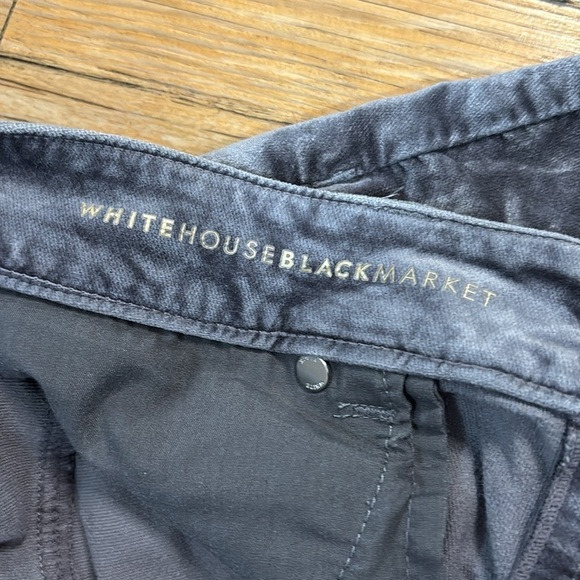 White House Black Market Velvet Skimmer Jeans - Picture 4 of 7